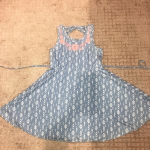 Girls Denim Dress